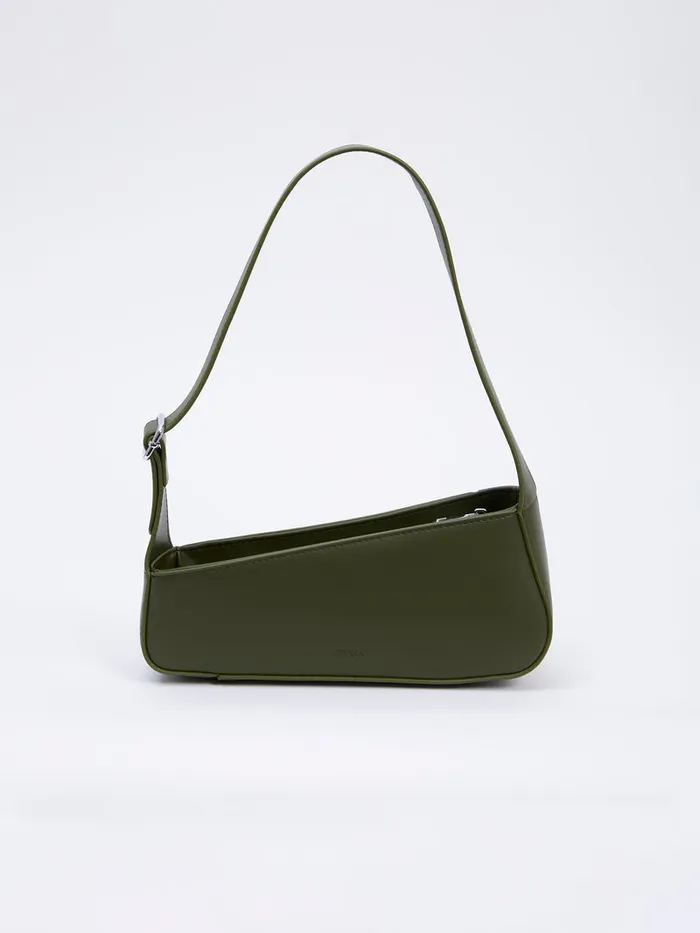 WomanMan Bags and Purses French Connection Jeenaa X Diagonal Shoulder Bag Olive Night WomanMan Bags and Purses French Connection Jeenaa X Diagonal Shoulder Bag Olive Night