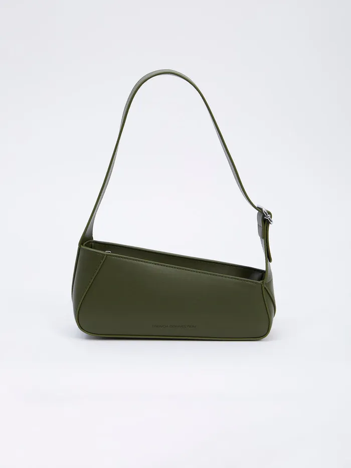 WomanMan Bags and Purses French Connection Jeenaa X Diagonal Shoulder Bag Olive Night WomanMan Bags and Purses French Connection Jeenaa X Diagonal Shoulder Bag Olive Night