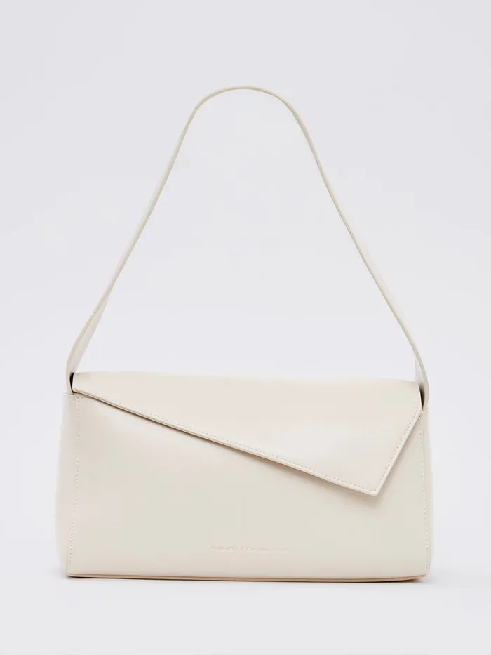 WomanMan Bags and Purses French Connection Jeenaa X Envelope Bag Classic Cream WomanMan Bags and Purses French Connection Jeenaa X Envelope Bag Classic Cream