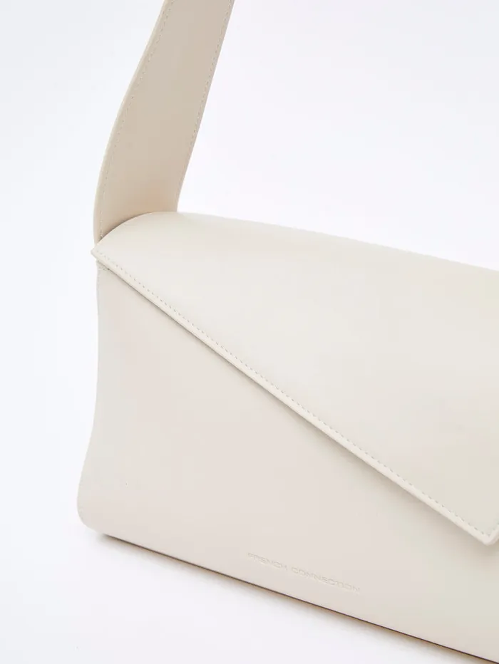 WomanMan Bags and Purses French Connection Jeenaa X Envelope Bag Classic Cream WomanMan Bags and Purses French Connection Jeenaa X Envelope Bag Classic Cream