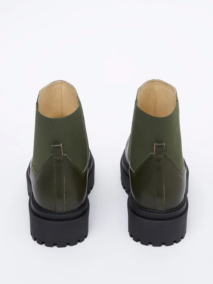 Woman Shoes French Connection Olana Chelsea Boots Olive Green