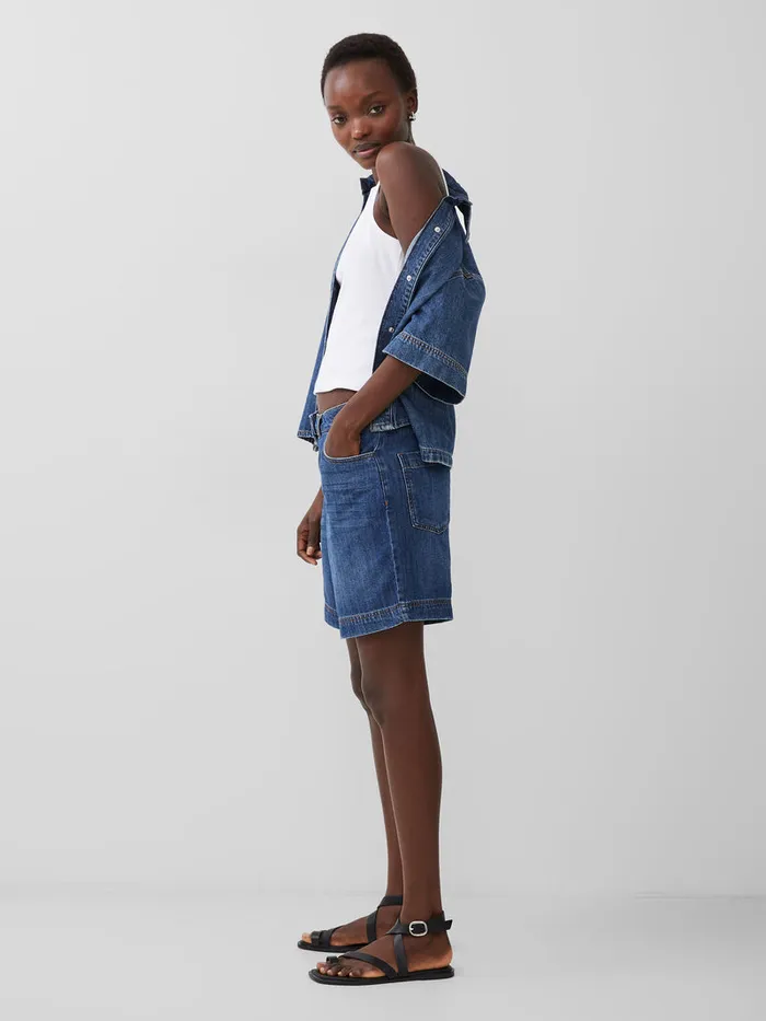 Woman Skirts and Shorts French Connection Finley Denim Shorts Vintage Woman Skirts and Shorts French Connection Finley Denim Shorts Vintage