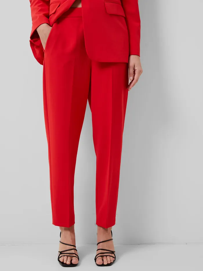 Woman Suits French Connection Echo Tapered Trousers True Red Woman Suits French Connection Echo Tapered Trousers True Red