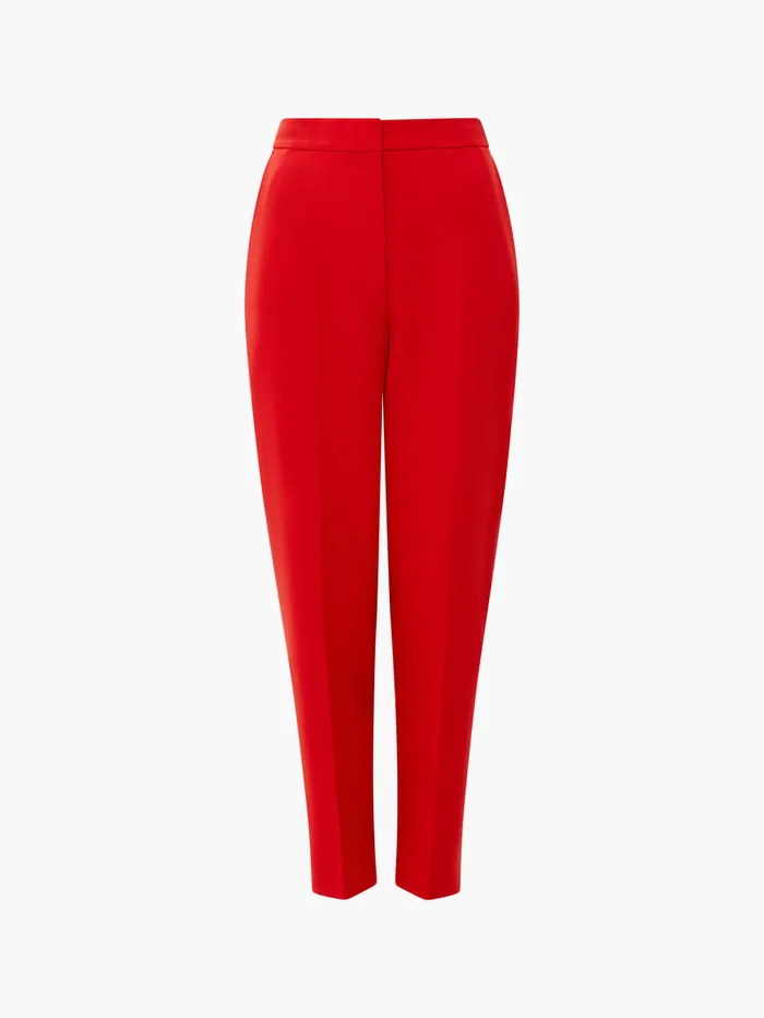 Woman Suits French Connection Echo Tapered Trousers True Red Woman Suits French Connection Echo Tapered Trousers True Red