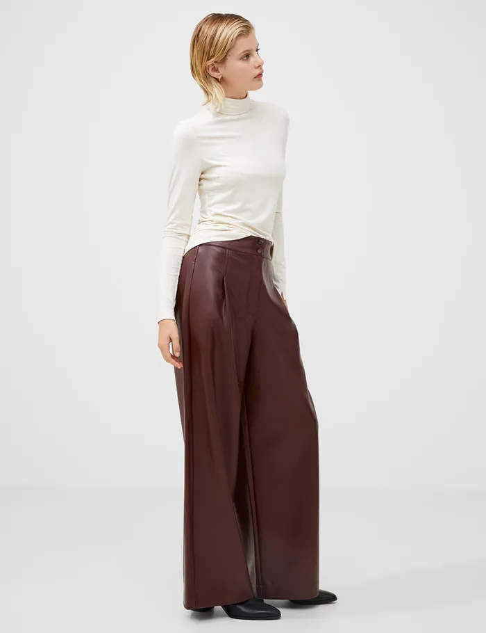 Woman Tops French Connection Venitia Jersey Split Cuff Top Classic Cream Woman Tops French Connection Venitia Jersey Split Cuff Top Classic Cream