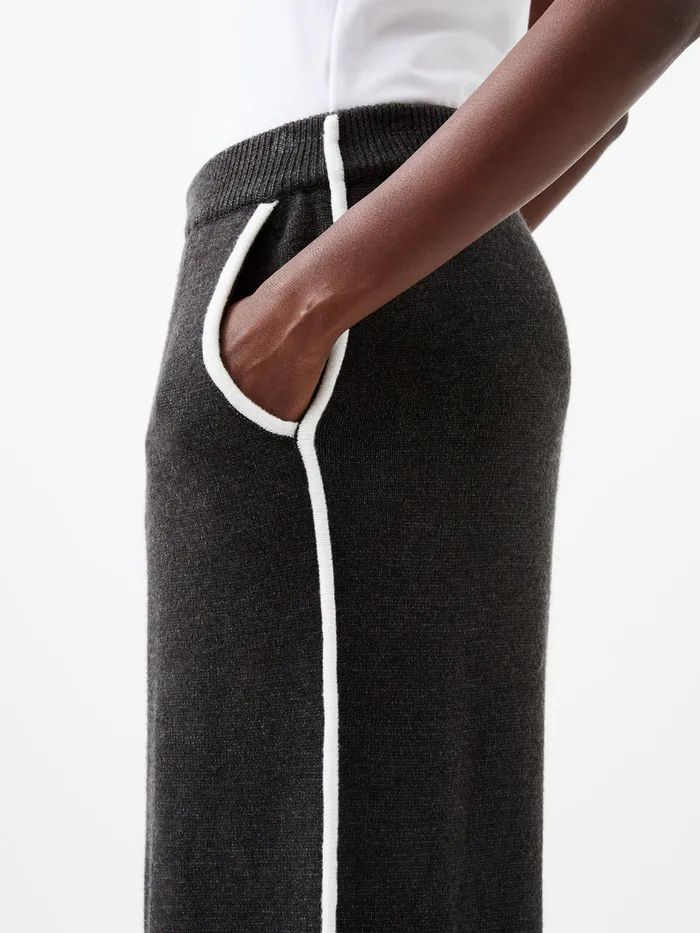 Woman Trousers French Connection Jordan Trousers Charcoalwhite Woman Trousers French Connection Jordan Trousers Charcoalwhite