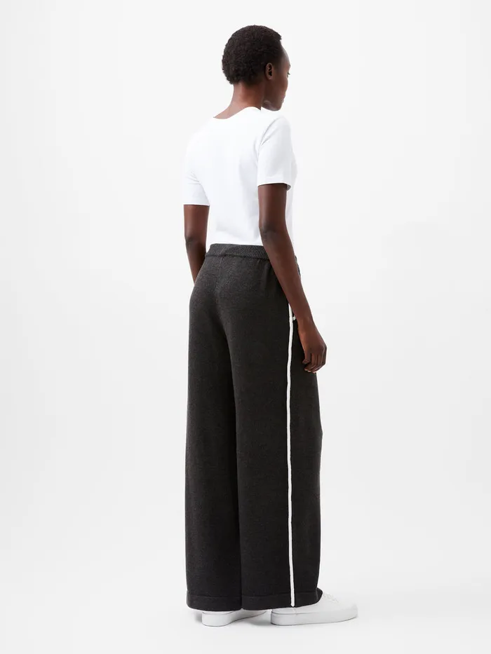 Woman Trousers French Connection Jordan Trousers Charcoalwhite Woman Trousers French Connection Jordan Trousers Charcoalwhite