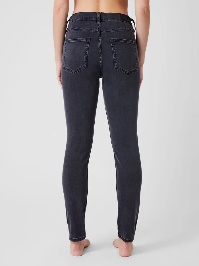 Woman Trousers French Connection Soft Stretch Denim High Rise Skinny Jeans 30 Inch Charcoal Woman Trousers French Connection Soft Stretch Denim High Rise Skinny Jeans 30 Inch Charcoal