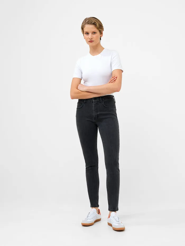 Woman Trousers French Connection Soft Stretch Denim High Rise Skinny Jeans 30 Inch Charcoal Woman Trousers French Connection Soft Stretch Denim High Rise Skinny Jeans 30 Inch Charcoal