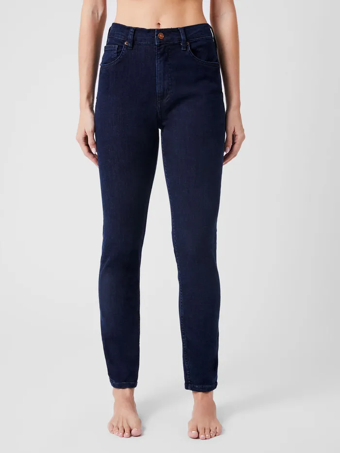 Woman Trousers French Connection Soft Stretch Denim High Rise Skinny Jeans 30 Inch Dark Wash Woman Trousers French Connection Soft Stretch Denim High Rise Skinny Jeans 30 Inch Dark Wash
