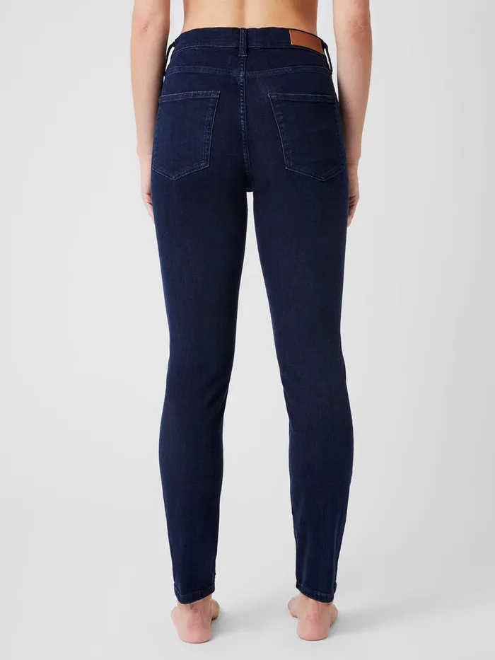 Woman Trousers French Connection Soft Stretch Denim High Rise Skinny Jeans 30 Inch Dark Wash Woman Trousers French Connection Soft Stretch Denim High Rise Skinny Jeans 30 Inch Dark Wash
