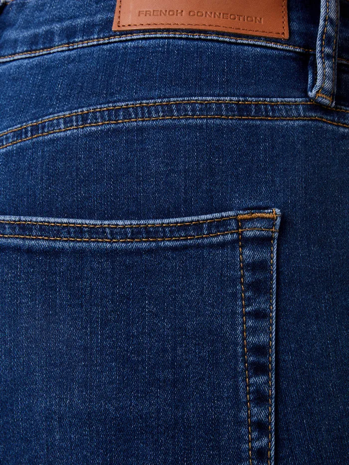 Woman Trousers French Connection Soft Stretch Denim High Rise Skinny Jeans 30 Inch Mid Wash Woman Trousers French Connection Soft Stretch Denim High Rise Skinny Jeans 30 Inch Mid Wash