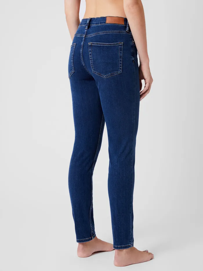 Woman Trousers French Connection Soft Stretch Denim High Rise Skinny Jeans 30 Inch Mid Wash Woman Trousers French Connection Soft Stretch Denim High Rise Skinny Jeans 30 Inch Mid Wash