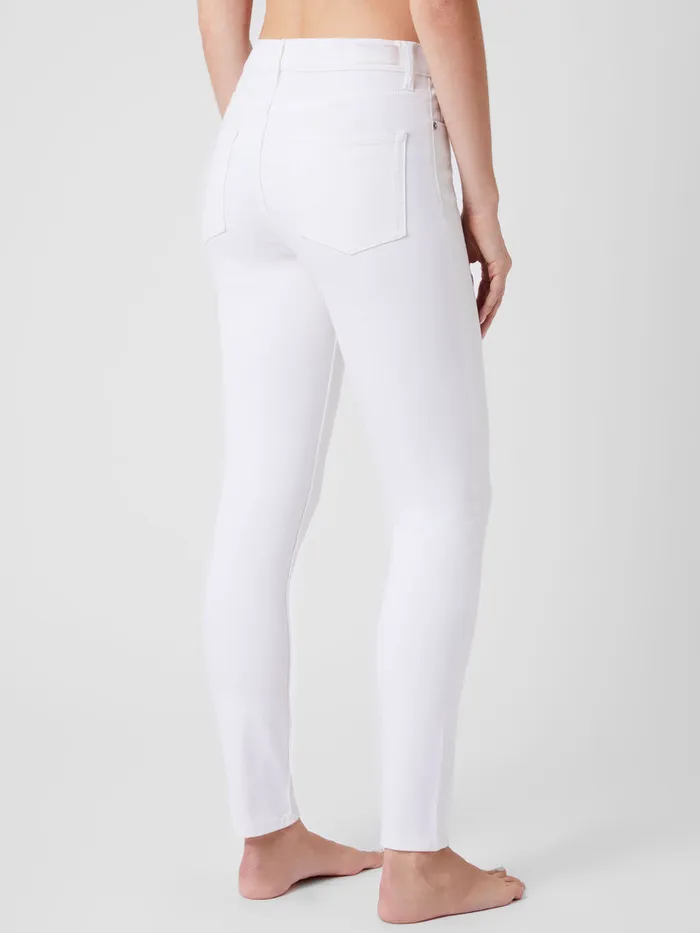 Woman Trousers French Connection Soft Stretch Denim High Rise Skinny Jeans 30 Inch White Woman Trousers French Connection Soft Stretch Denim High Rise Skinny Jeans 30 Inch White
