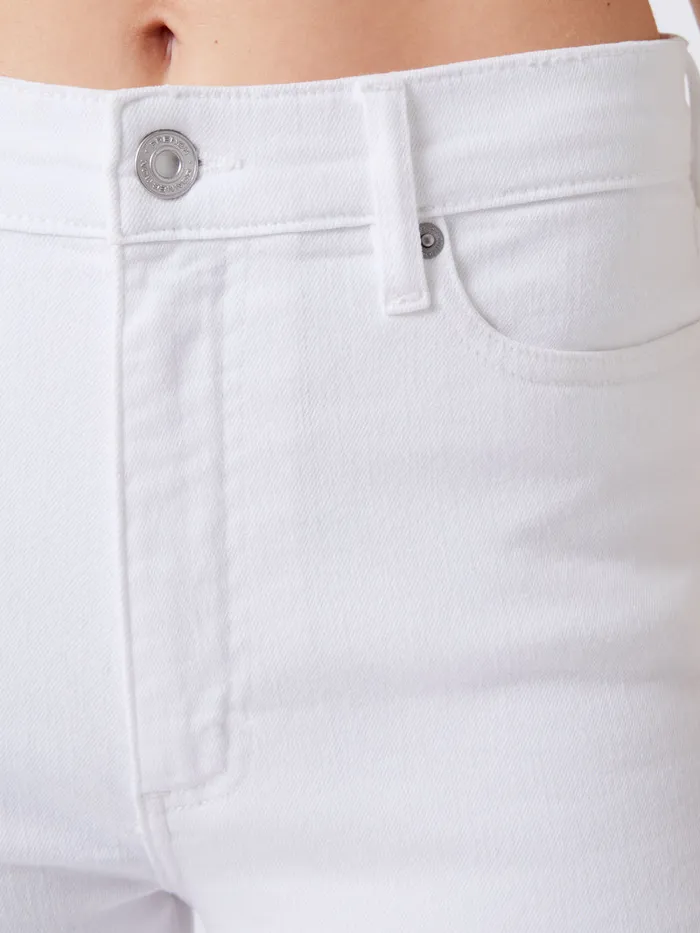 Woman Trousers French Connection Stretch Denim Ankle Length Jeans 28 Inch White Woman Trousers French Connection Stretch Denim Ankle Length Jeans 28 Inch White
