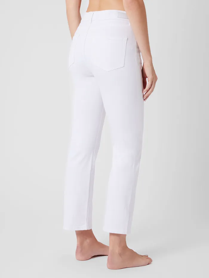 Woman Trousers French Connection Stretch Denim Bootcut Ankle Length Jeans 30 Inch White Woman Trousers French Connection Stretch Denim Bootcut Ankle Length Jeans 30 Inch White