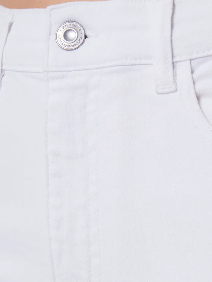 Woman Trousers French Connection Stretch Denim Bootcut Ankle Length Jeans 30 Inch White Woman Trousers French Connection Stretch Denim Bootcut Ankle Length Jeans 30 Inch White