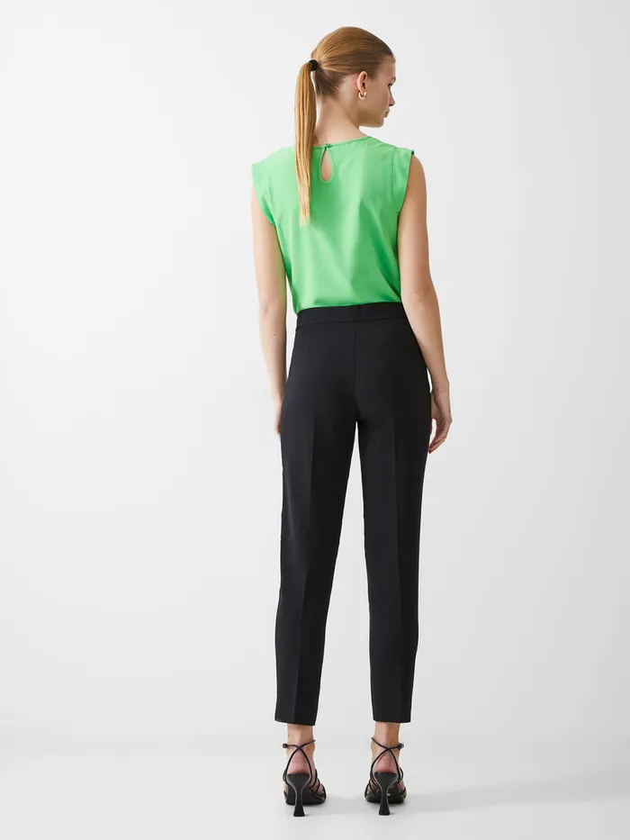 Woman Trousers French Connection Whisper Ruth Tailored Trousers Black Woman Trousers French Connection Whisper Ruth Tailored Trousers Black