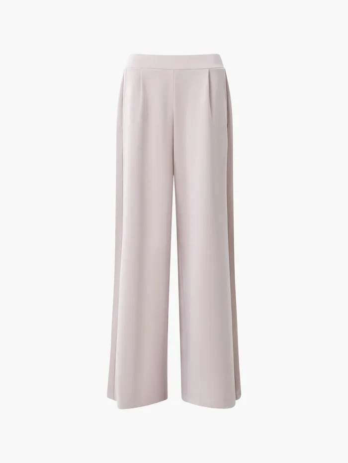 Woman Trousers French Connection Wren Wide Leg Trousers Washed Macchiato Woman Trousers French Connection Wren Wide Leg Trousers Washed Macchiato