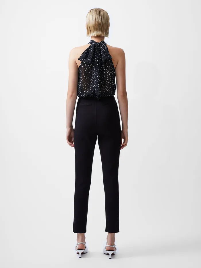 Woman Trousers French Connection Xia Ponte Jersey Leggings Blackout Woman Trousers French Connection Xia Ponte Jersey Leggings Blackout