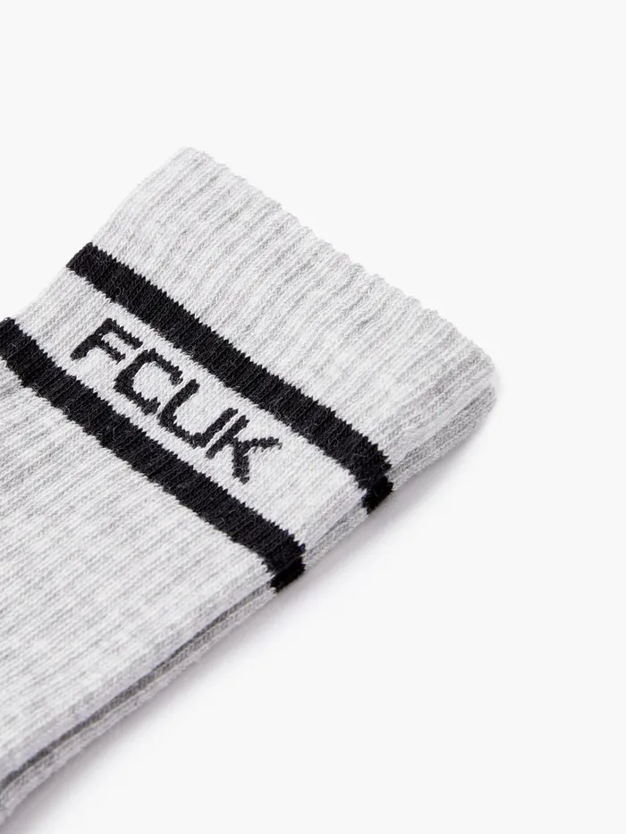 Woman Underwear and Socks French Connection 3 Pack FCUK Sports Stripe Socks Multi 2 Woman Underwear and Socks French Connection 3 Pack FCUK Sports Stripe Socks Multi 2