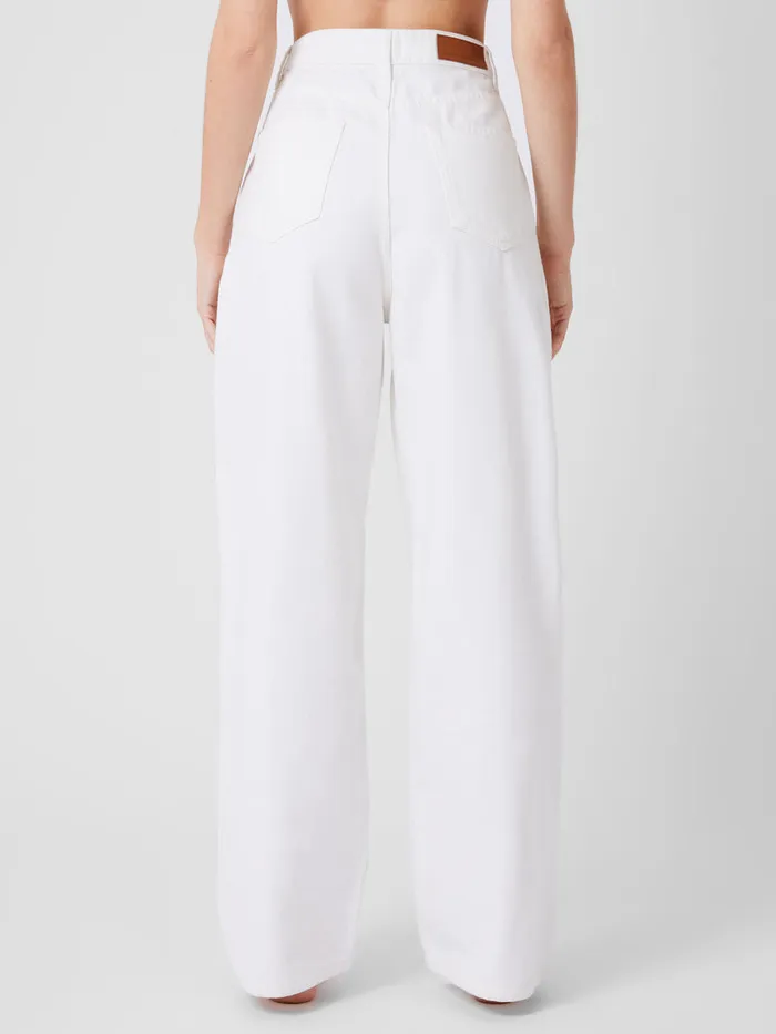 Woman Women039s Winter Outfits French Connection Finley Denim Wide Leg Jeans 32 Inch Ecru Woman Women039s Winter Outfits French Connection Finley Denim Wide Leg Jeans 32 Inch Ecru