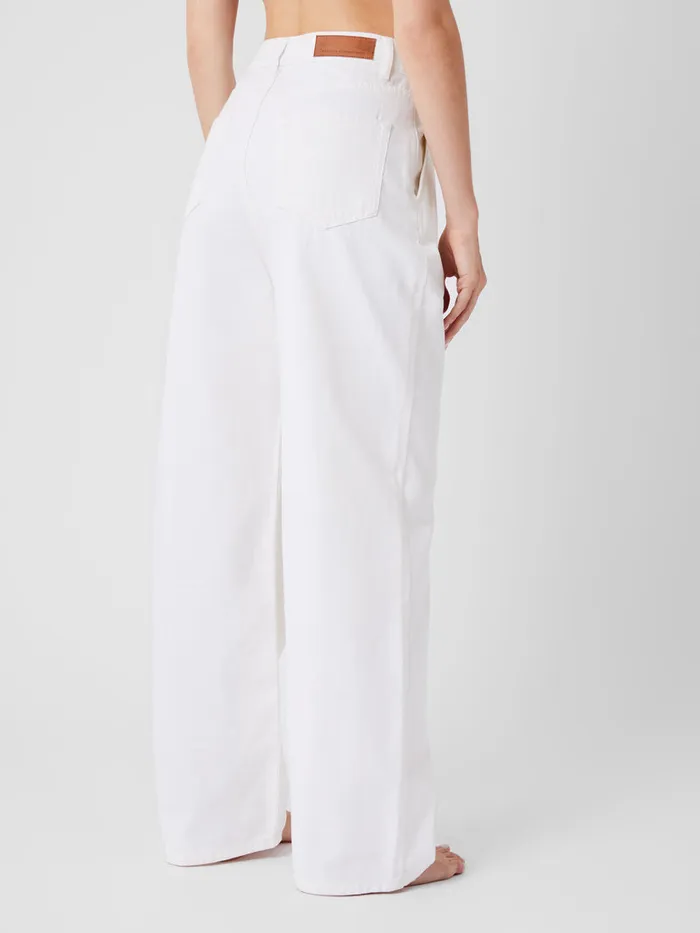 Woman Women039s Winter Outfits French Connection Finley Denim Wide Leg Jeans 32 Inch Ecru Woman Women039s Winter Outfits French Connection Finley Denim Wide Leg Jeans 32 Inch Ecru