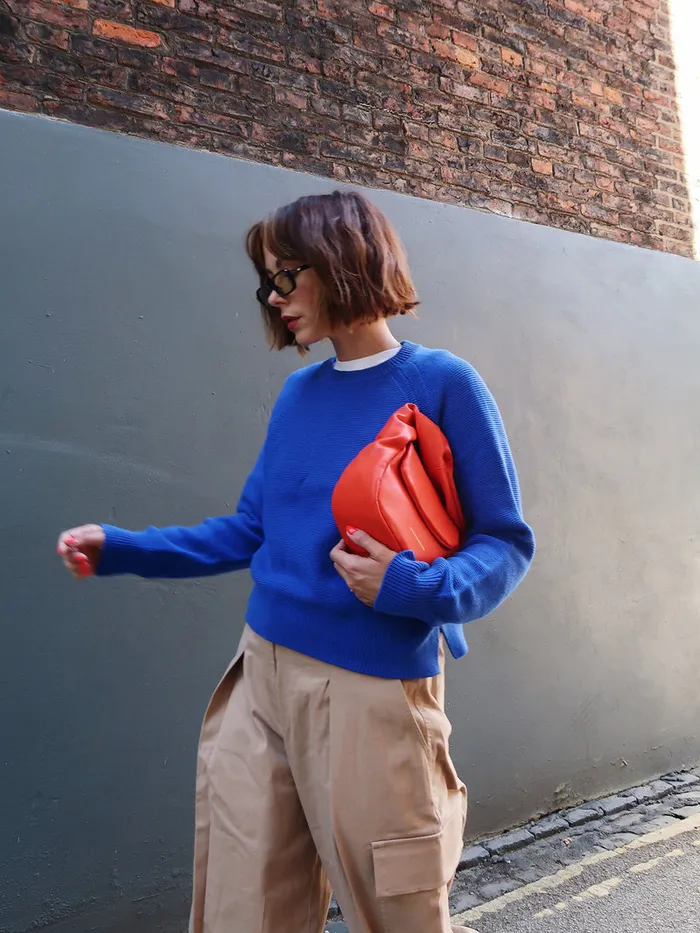 Woman Women039s Winter Outfits French Connection Lily Mozart Long Sleeve Crew Neck Jumper Sapphire Blue Woman Women039s Winter Outfits French Connection Lily Mozart Long Sleeve Crew Neck Jumper Sapphire Blue