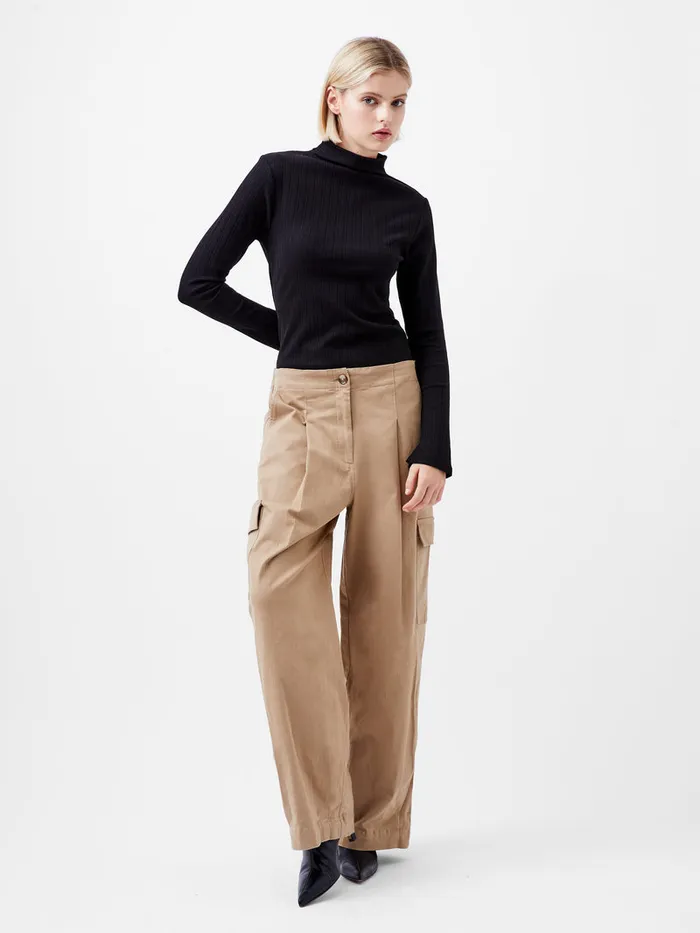 Woman Women039s Winter Outfits French Connection Sasia Long Sleeve Mock Neck Top Blackout Woman Women039s Winter Outfits French Connection Sasia Long Sleeve Mock Neck Top Blackout