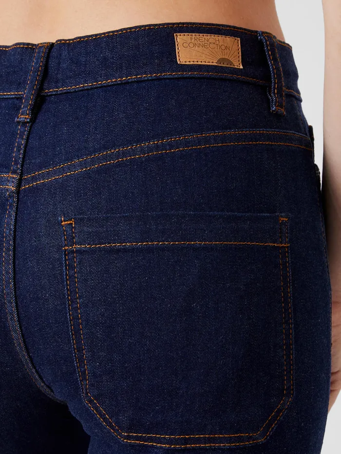 Woman Women039s Winter Outfits French Connection Stretch Denim Wide Flare Full Length Jeans 34 Inch Clean Indigo Woman Women039s Winter Outfits French Connection Stretch Denim Wide Flare Full Length Jeans 34 Inch Clean Indigo