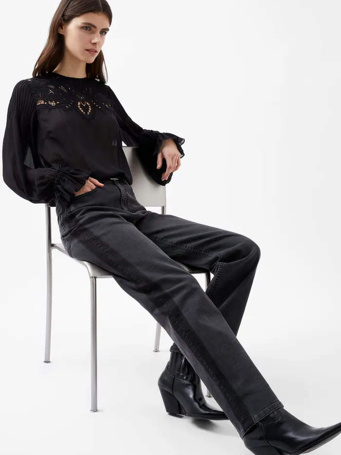 Woman Women039s Winter Outfits French Connection Toms Denim Mix Wash Jeans 32 Inch Vint Blkjust Blk Woman Women039s Winter Outfits French Connection Toms Denim Mix Wash Jeans 32 Inch Vint Blkjust Blk
