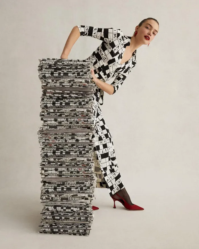 Women Abigail Silk Jersey Maxi Wrap Dress Dvf 50th Crossword Ivory DVF Dresses Women Abigail Silk Jersey Maxi Wrap Dress Dvf 50th Crossword Ivory DVF Dresses