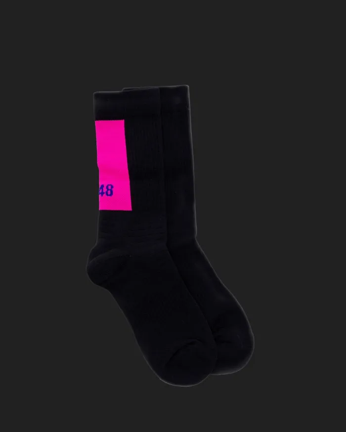 Women Accessories P448 Socks BlackPink Women Accessories P448 Socks BlackPink