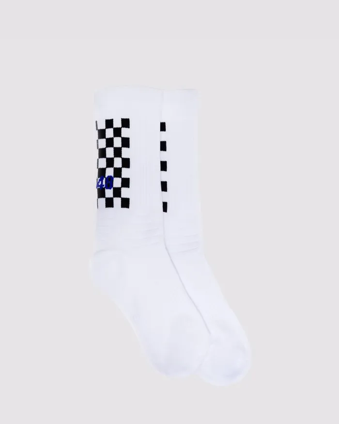 Women Accessories P448 Socks WhiteCheck Women Accessories P448 Socks WhiteCheck