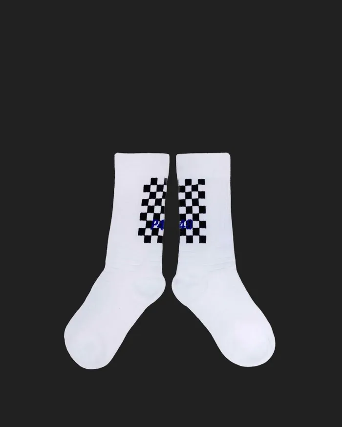 Women Accessories P448 Socks WhiteCheck Women Accessories P448 Socks WhiteCheck