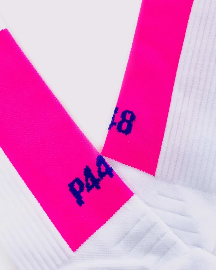 Women Accessories P448 Socks WhitePink Women Accessories P448 Socks WhitePink