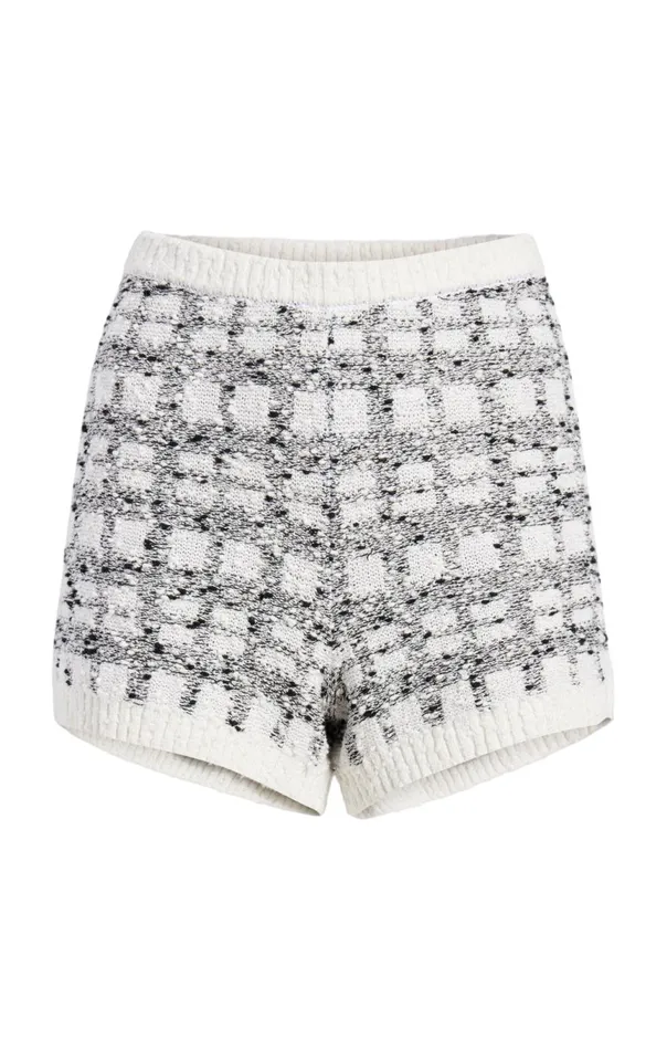 Women Adalee Shorts Blackwhite Cinq Sept Sweaters and Knits