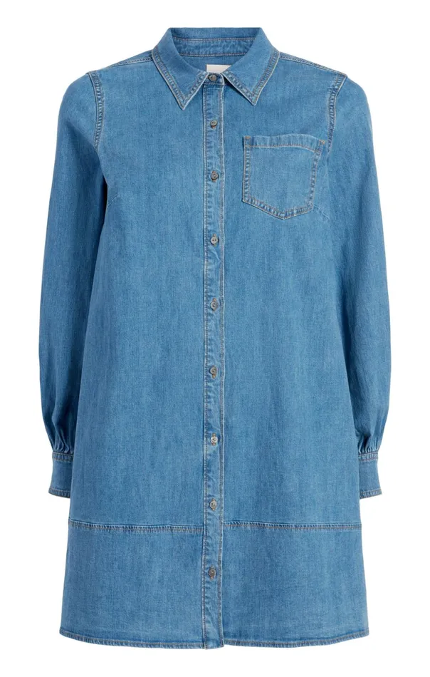 Women Adette Dress Lightwash Cinq Sept Mini
