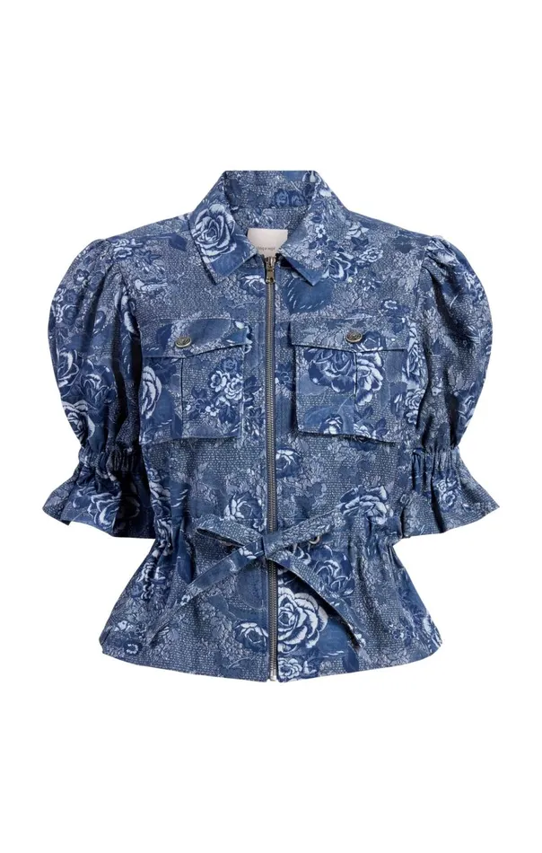 Women Adie Jacket Indigomulti Cinq Sept Jackets