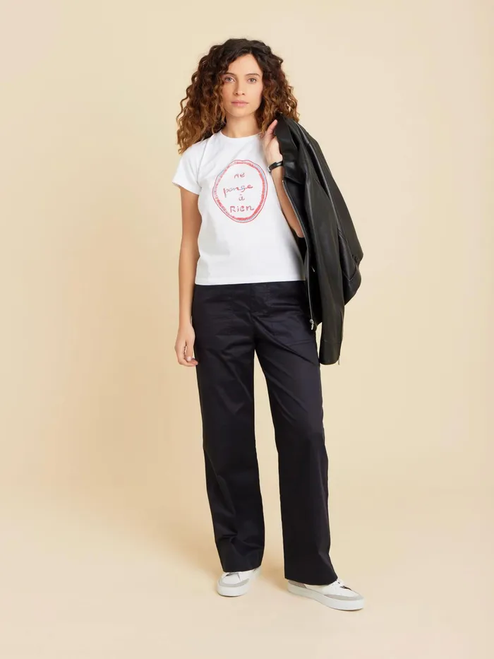 Women Agns B Artist039s Collection White Cotton Brando Tshirt Artist Louise Bourgeois