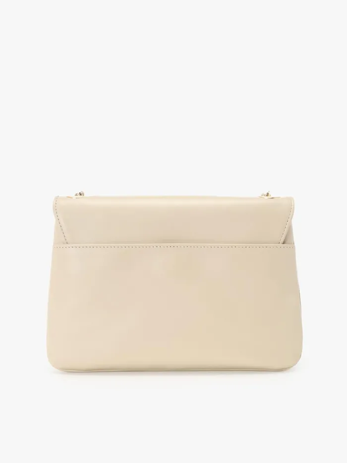 Women Agns B Bags Beige Leather Chain Bag