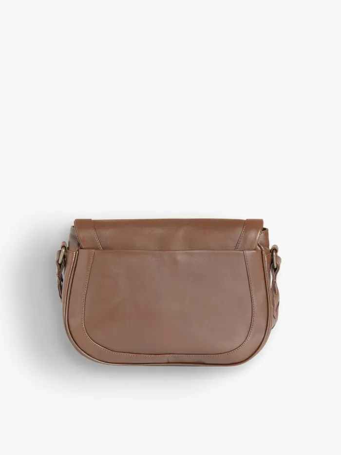 Women Agns B Bags Beige Leather Marnie Bis Shoulder Bag