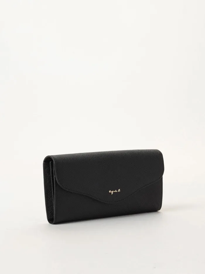 Women Agns B Bags Black Classic Leather Wallet