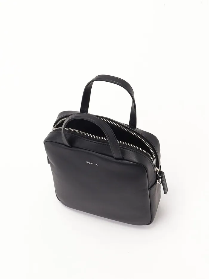 Women Agns B Bags Black Leather Naomi Small Bag