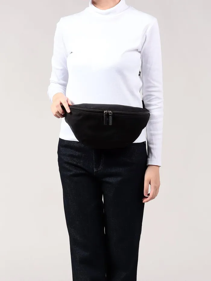 Women Agns B Bags Black Nylon Bum Bag