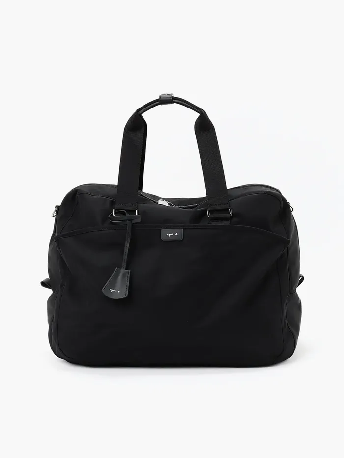Women Agns B Bags Black Nylon Travel Bag