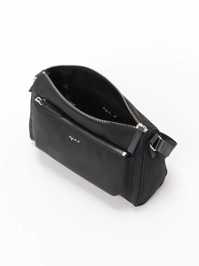 Women Agns B Bags Black Nylon Very Light Practical Bag