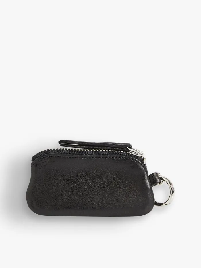 Women Agns B Bags Black Plonge Lambskin Lola Keyring