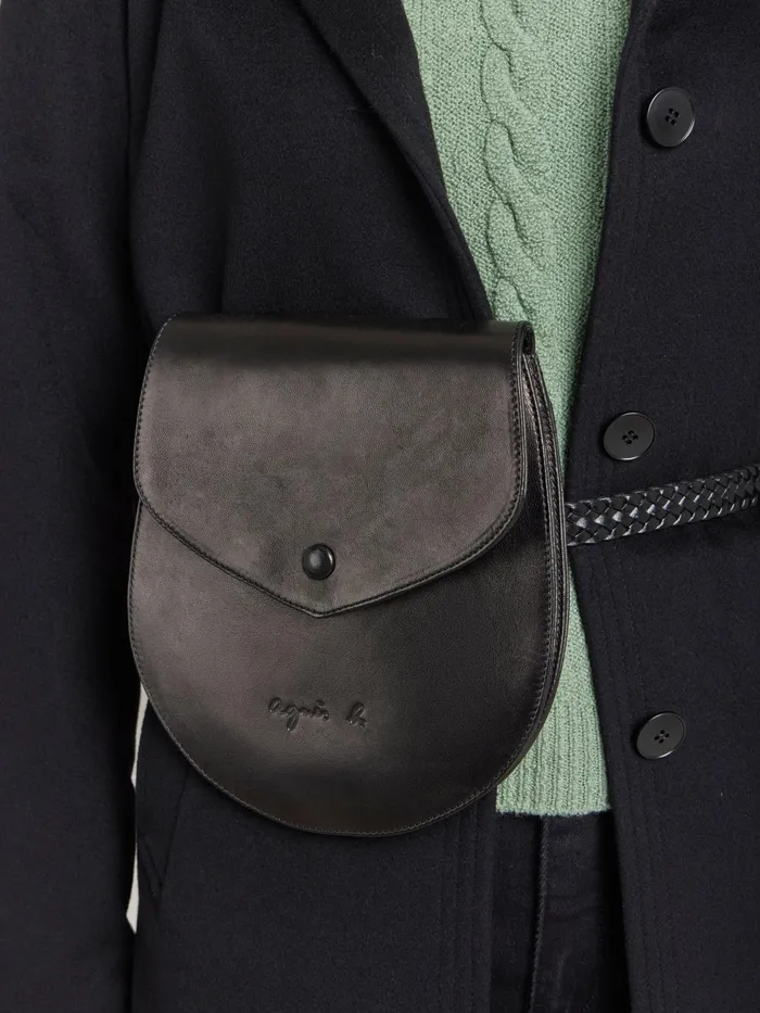 Women Agns B Bags Black Plonge Lambskin Petra Bag