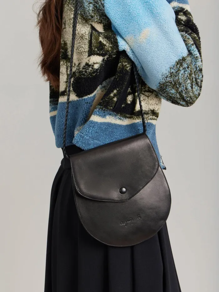 Women Agns B Bags Black Plonge Lambskin Petra Bag